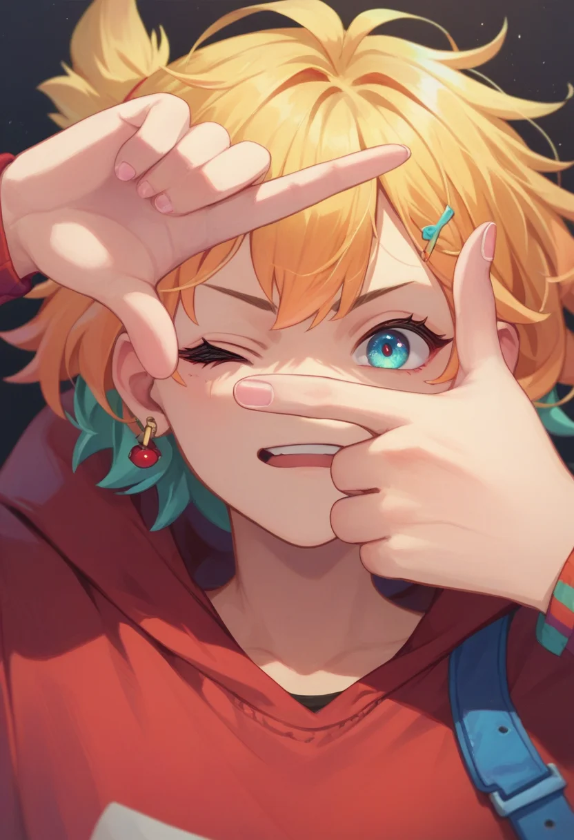 score_9_up score_8_up score_7_up, 1girl, finger frame, one eye closed
<lora:finger_frame_xlpony_240406:1>