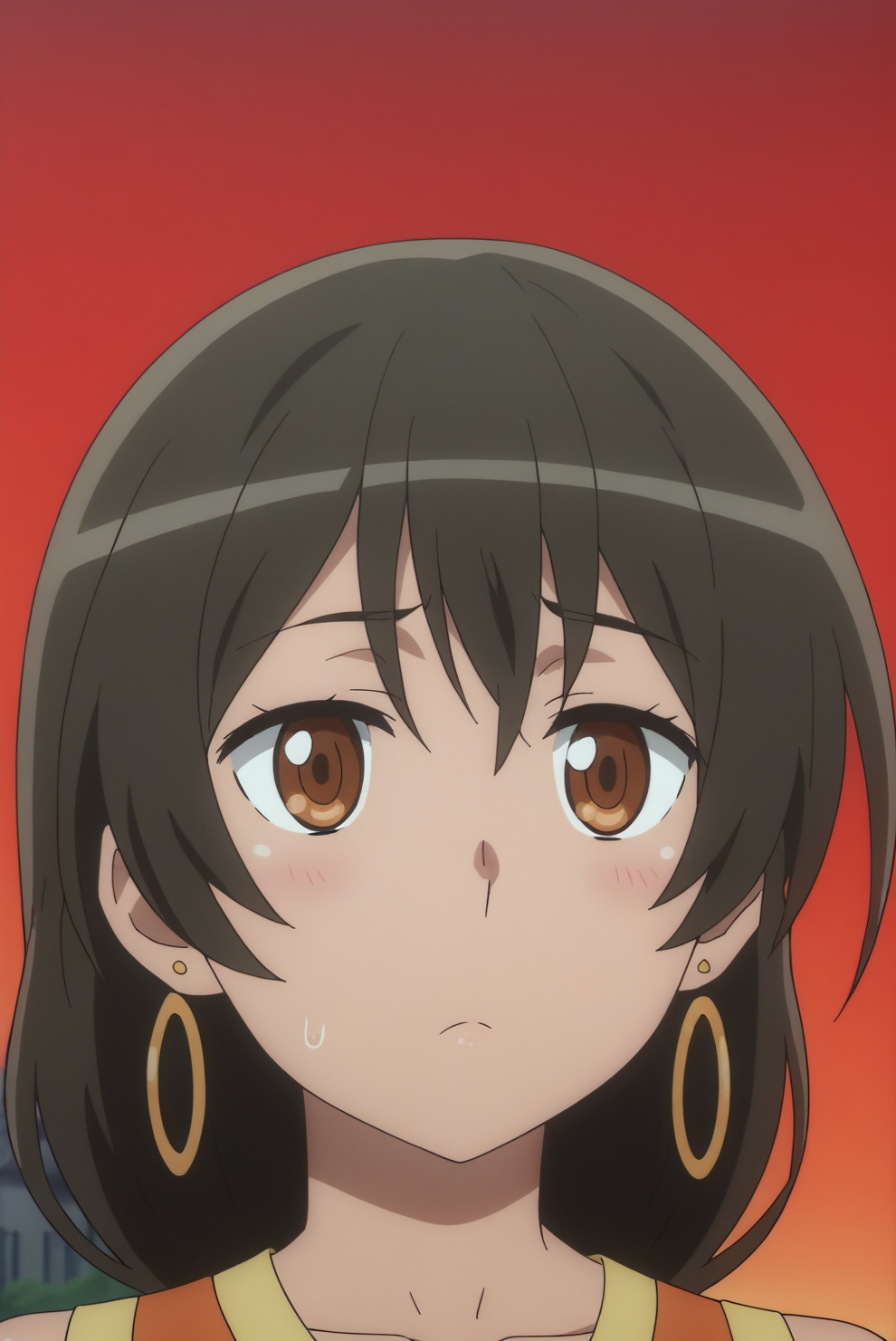 Lena Tall, anime screencap <lora:Danmachi-Lena_Tall-PDXL:0.8>