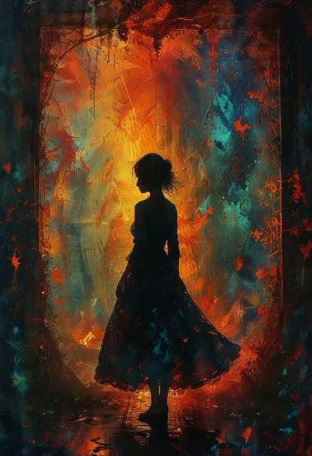 Devil in a Blue Dress, <lora:Lost_In_Dreams:0.6>, <lora:detailed_notrigger:0.8>, Cinematic lighting, <lora:Dreamyvibes artstyle SDXL - Trigger with dreamyvibes artstyle:0.7> Dreamyvibes Artstyle