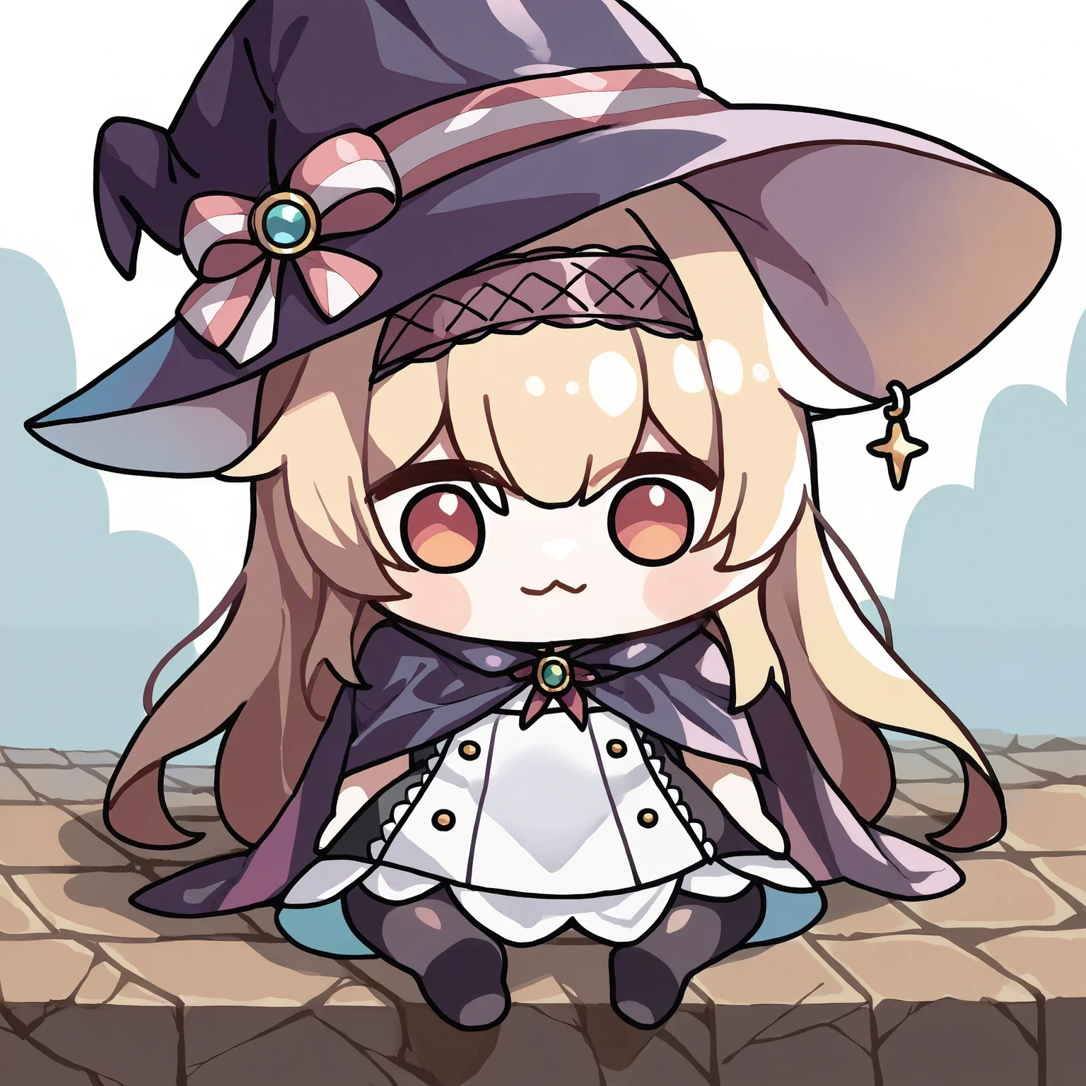 score_9, score_8_up, score_7_up, source_anime,
creature, no humans, chibi,
1girl, doro, :3, nobeta \(main\), witch, black thighhighs,
<lora:char_nobeta-pony-rls:1> <lora:char_doro-pony:1>