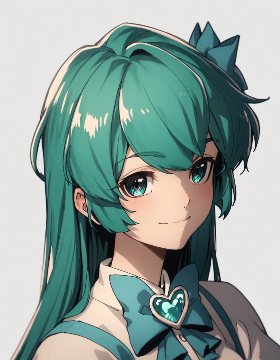 score_9, score_8_up, score_7_up, score_6_up, score_5_up, score_4_up, source_anime,  Sayo, solo , magical girl, portrait, smile