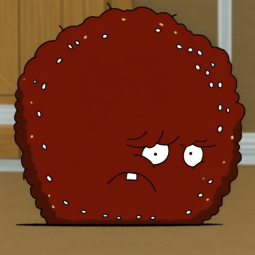 meatwad, solo, looking at viewer