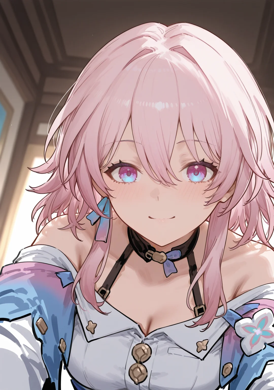 <lora:myutosty:1>,myutosty,
1girl,looking at viewer,march 7th \(honkai: star rail\),