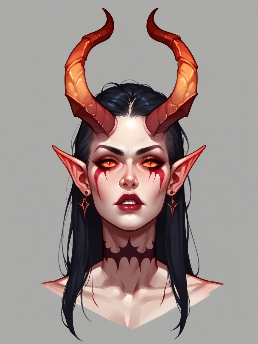 score_9, score_8_up, score_7_up, score_6_up, score_5_up, 1girl, solo  h0rns, kudu horns,  <lora:H0rnsXLP:1> demon