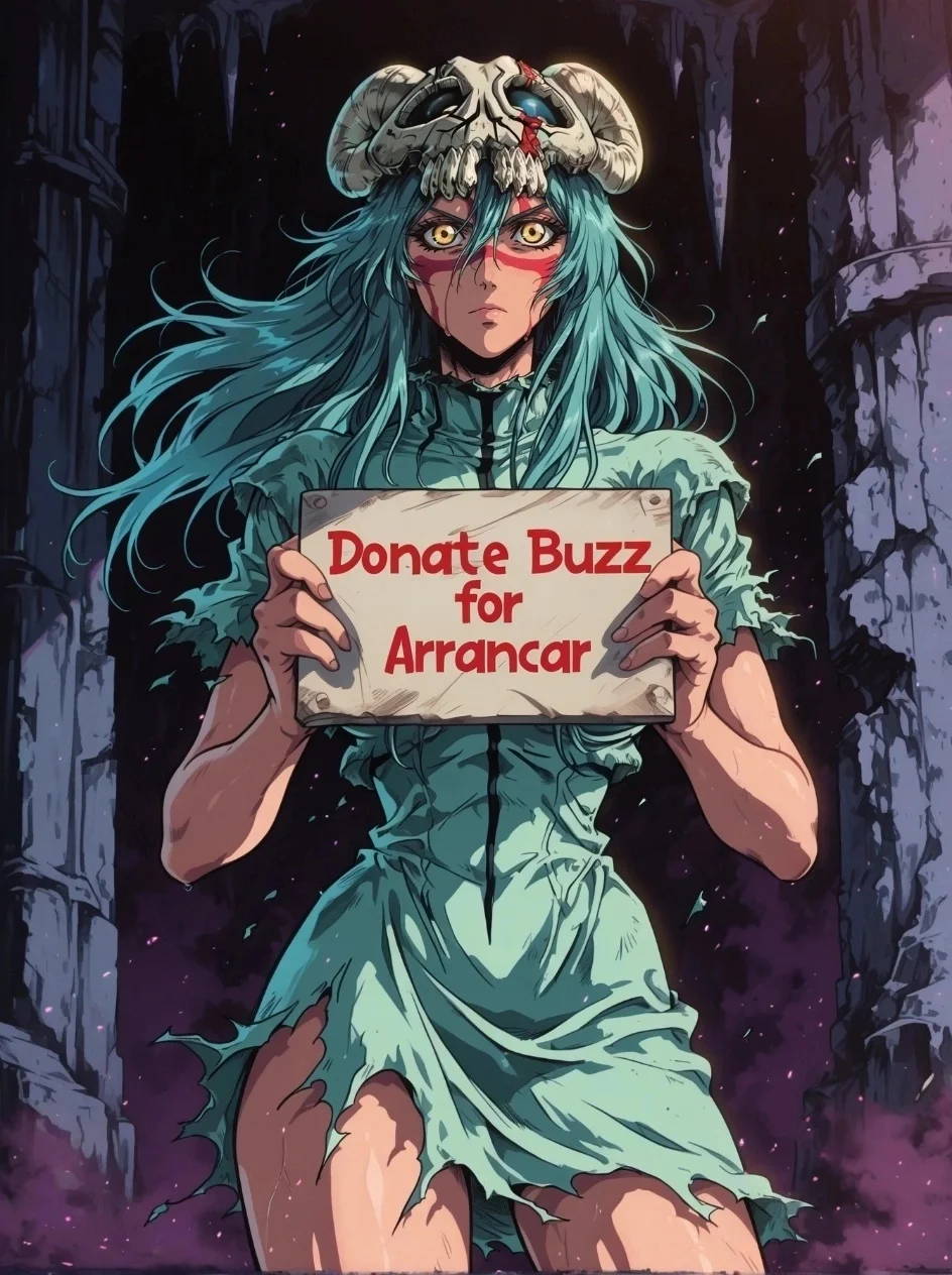 1girl, mature female, solo, perfect body,
aggressive stance, ultra-detailed dark fantasy background,
best quality masterpiece, perfect fingers,
<lora:Dark_Fantasy_Yugioh:1> dark_fantasy_yugi_GO,
(((holding sign: "Donate Buzz x Arrancar"))),
<lora:spdnrr_idxl_EliPot:0.9> spdnrr, yellow eyes, long hair, aqua hair, facial mark, hair between eyes, skull mask,
torn clothes, green shirt, torn shirt, short sleeves, torn sleeves, green skirt, torn skirt, miniskirt,
