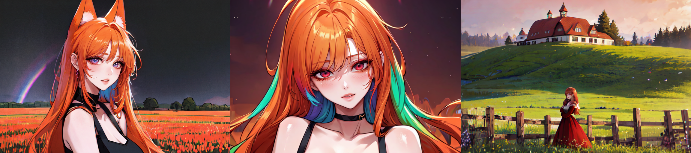 (otherworldly), highly insanely detailed, masterpiece, top quality, best quality, highres, 4k, 8k, RAW photo, (very aesthetic, beautiful and aesthetic), farm, fields, barn, fence, fantfa, <lora:FantasyFarm-10:0.3>, 
1girl, 
(__lazy-wildcards/char/haircolor__), 
(__lazy-wildcards/dataset/background-color__),âââ