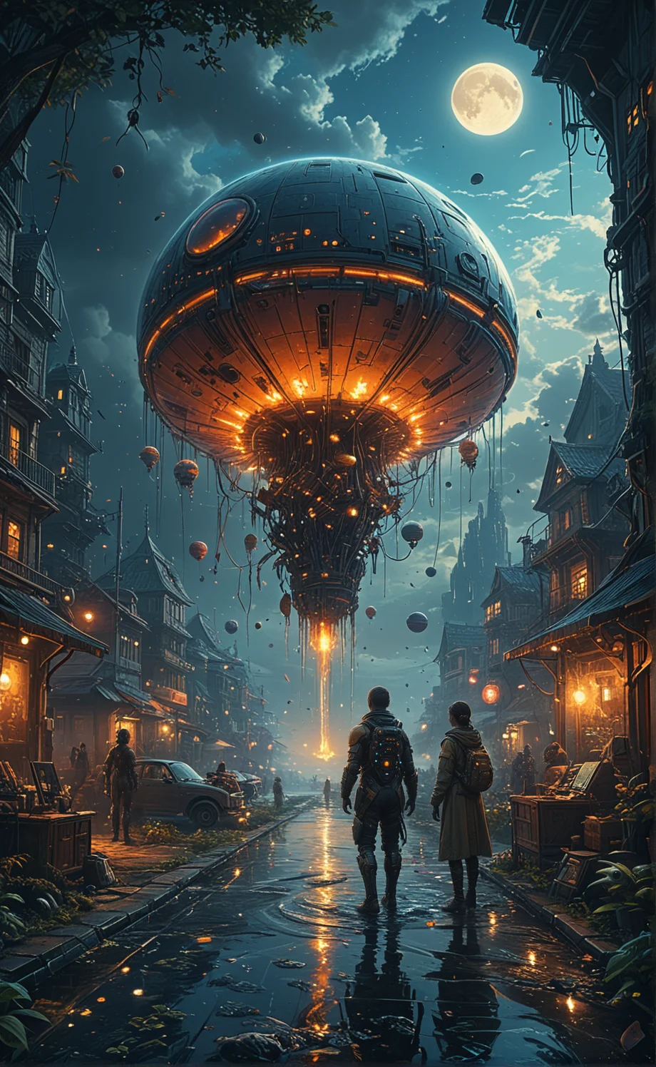 sci-fi style ethereal fantasy concept art of Festive evening, May 1st Labor Day,
Programmers, designers, managers celebrating together,
intricate, 8k highly professionally detailed, HDR, CGsociety, heavenly atmosphere, detailed illustration, hd, digital art, overdetailed art, concept art, complementing colors, trending on artstation, Cgstudio, the most beautiful image ever created, dramatic, subtle details, illustration painting by alphonsn, vibrant colors, 8K, award winning artwork, high quality printing, fine art, gold elements, intricate, epic lighting, very very very very beautiful scenery, 8k resolution, digital painting, sharp focus, professional art, atmospheric environment, art by artgerm and greg rutkowski, by simon st�lenhag, rendered by Beeple, by Makoto Shinkai, syd meade, 8k ultra hd, artstationHD, 3d render, hyper detailed, elegant,
<lora:add-detail-xl:1>
<lora:aidmaMJ6.1_v0.5_2:0.7> aidmamj6,
<lora:SDXLFaeTastic2400:0.15>,
<lora:tbh129-sdxl:0.2> style of Michael Cheval,
brave light . magnificent, celestial, ethereal, painterly, epic, majestic, magical, fantasy art, cover art, dreamy . futuristic, technological, alien worlds, space themes, advanced civilizations