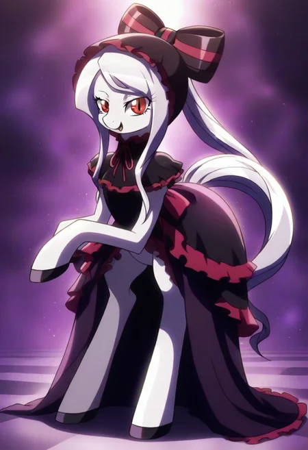 detailed background, shiny skin, posing, rating safe, <lora:shalltear.pony:1>, shalltear,