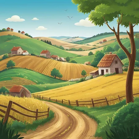 Countryside <lora:ILLUSTRE_v1:1>