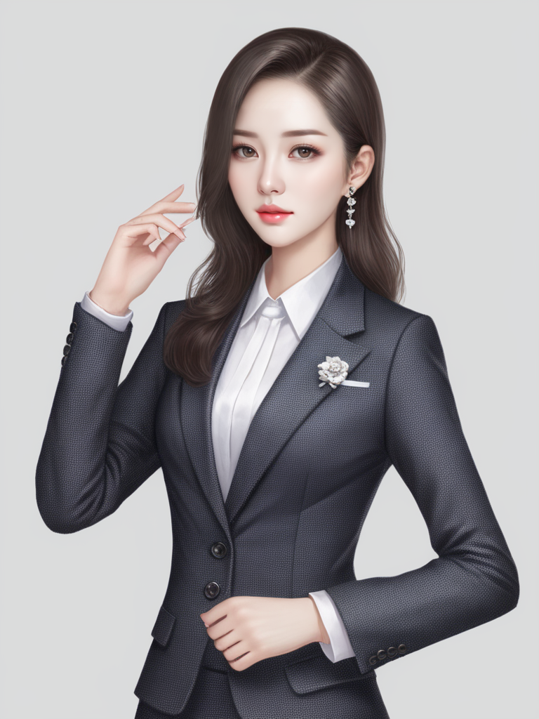 <lora:xiaokek:0.6>xiaokek.only 1beautiful girl with suit,dress