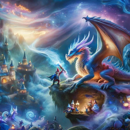Fujifilm quality photograph (best quality)++, (masterpiece)++, (detailed)+, elf on the shelf fighting a Dragon, (fantasy illustration)1.3, enchanting Dragon battle elf on the shelf, mystical battle, (many gnomes battling)1.4 (whimsical charm).4 Otherworldly charm, mystical sky, (Luis Royo)1.2, (Yoshitaka Amano)1.1, moonlit night, soft colors, (detailed cloudscape)1.3, (high-resolution)1.2 (gnomes battling everywhere)1.2 , <lora:DonM3t3rn1tyXL-v1.1:0.8> DonM3t3rn1tyXL <lora:DonMD1g174l4sc3nc10nXL:0.8> DonMD1g174l4sc3nc10nXL <lora:Dragons:0.8> dragon <lora:EnvyMagicalXL01:0.8> magical <lora:FantasyLandscape:0.8> FanLan