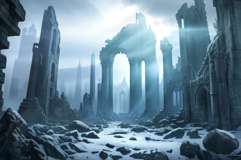 (masterpiece:1.2), (best quality,:1.2), 8k, HDR, ultra detailed, ((photorealistic)), professional light, cinematic lighting, fashion photography, ambient lighting,<lora:detail_slider_v4:3>, ruins of a sinister tower on a hill, magical lights, FanRu <lora:FantasyRuins-10:0.9>, ((perfect hands)), epiCPhoto