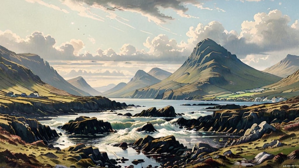 19th-century Ireland, landscape