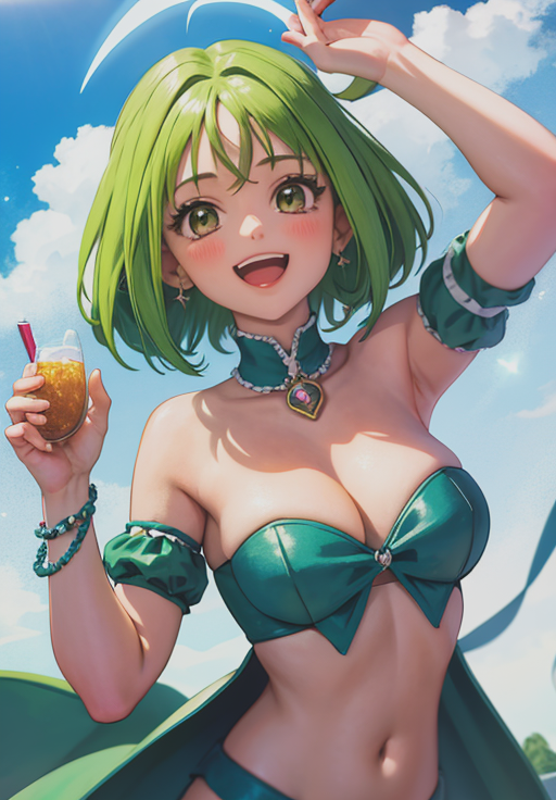 <lora:TMM_Retasu:0.8>, TMM_Retasu, 1girl, solo, happy,, (magical, magnificent, masterpiece:1.3)