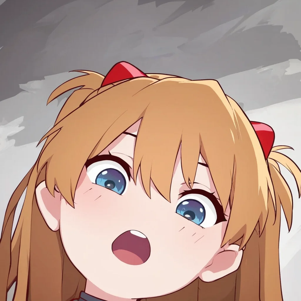 score_9, score_8_up, score_7_up, cutechibiprofile, 1girl, asuka langley <lora:cutechibipony:1>
