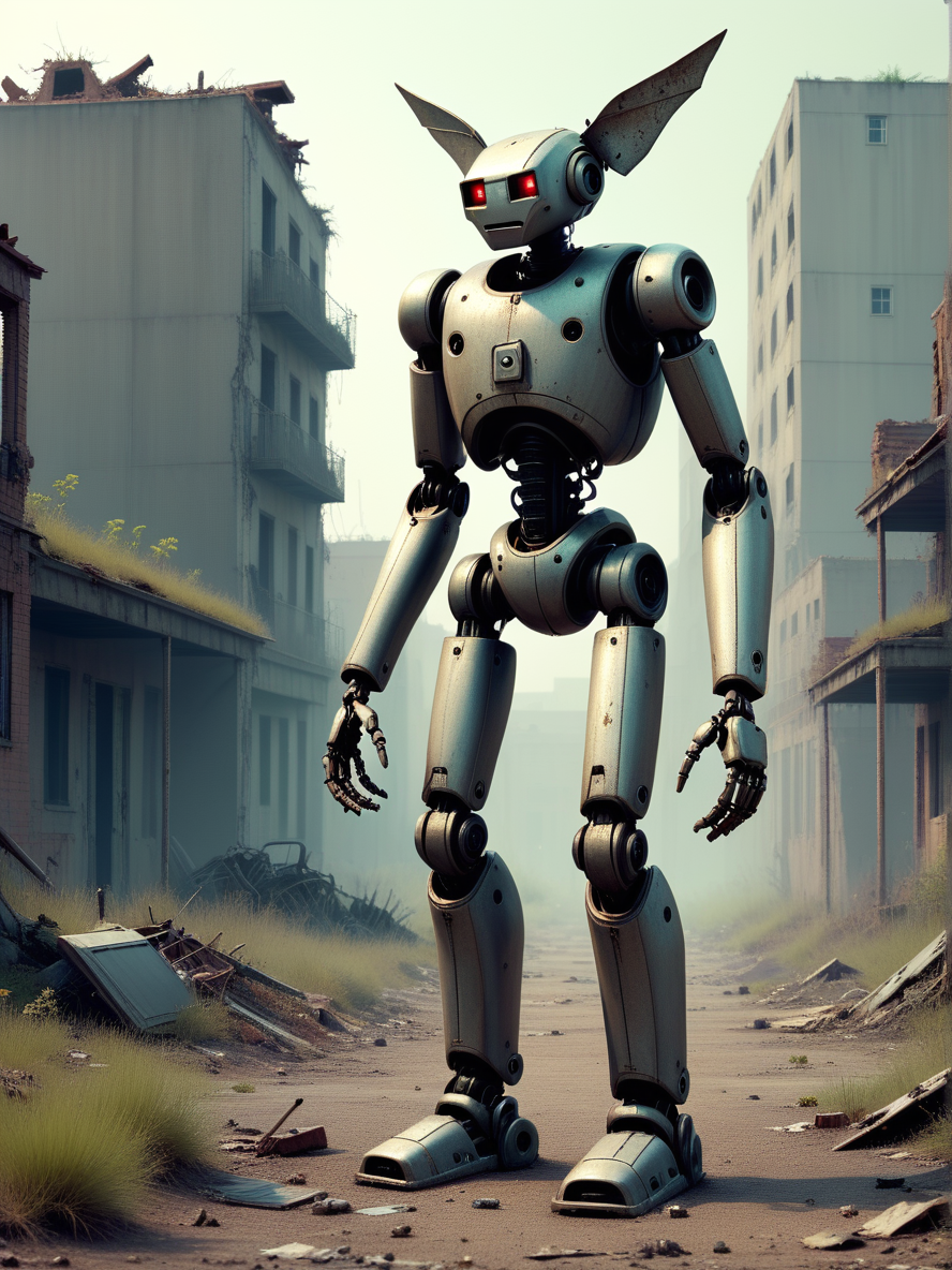 Generation Mode:

sdxl_txt2img

Positive Prompt:

Sn00pyDr00ps, robotic, A robotic figure in a post-apocalyptic landscape, with remnants of buildings and nature reclaiming the area.

Negative Prompt:


Positive Style Prompt:

Sn00pyDr00ps, robotic, A robotic figure in a post-apocalyptic landscape, with remnants of buildings and nature reclaiming the area.

Negative Style Prompt:


Model:

brightprotonukeBPNNo_bpn13 (SDXL)

Width:

888

Height:

1184

Seed:

921562482

Steps:

35

Scheduler:

euler_a

CFG scale:

4

CFG Rescale Multiplier:

0

Seamless X Axis:

false

Seamless Y Axis:

false

High Resolution Fix Enabled:

false

LoRA:

Sn00pyDr00ps XL (SDXL) - 0.75