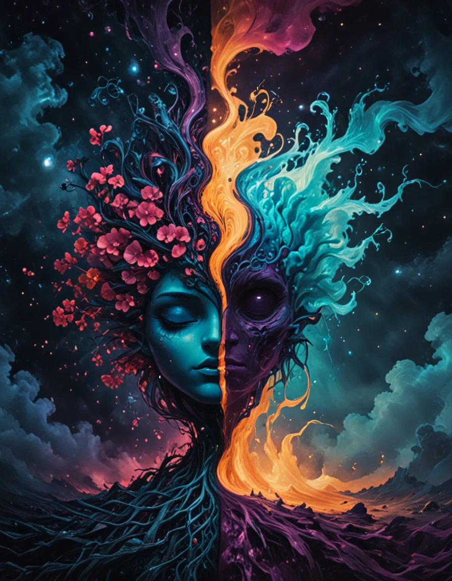 novuschroma69 split dichotomy ambient music <lora:novuschroma69 split:1.35> <lora:sdxl_lightning_8step_lora:1> <lora:FaeTastic Details:1>