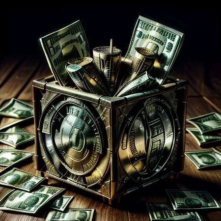 stretch, Sharp image, 4k, 8k, Detailed and Intricate, Cinematic, Dynamic Lighting,
OverallDetail, dollar world, ultra detailed, ultra resolution, Dollar bills, vault, no people, fully generated, amazing, beautiful, authentic dollarbills, painting